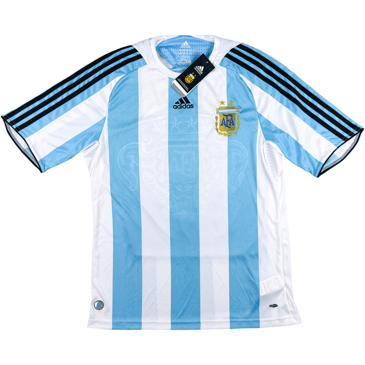 2007-09 Argentina Home Shirt Messi