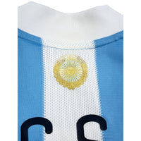 2010 Argentina World Cup Home Shirt Messi