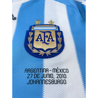 2010 Argentina World Cup Home Shirt Messi