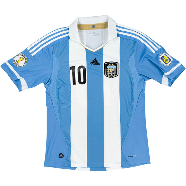 2011-13 Argentina Home Shirt Messi