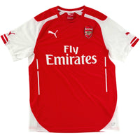 2014-15 Arsenal Thuis Shirt - 9/10 - (M) - Oldschool Voetbalshirts