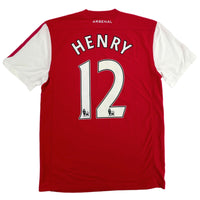 2011-12 Arsenal Thuis Shirt Henry - 10/10 - (M) - Oldschool Voetbalshirts