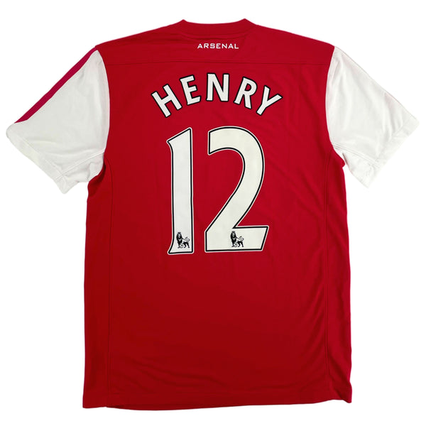 2011-12 Arsenal Thuis Shirt Henry - 10/10 - (M) - Oldschool Voetbalshirts