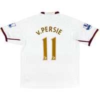 Camiseta visitante del Arsenal 2007-08 de Van Persie