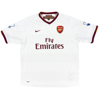 Camiseta visitante del Arsenal 2007-08 de Van Persie