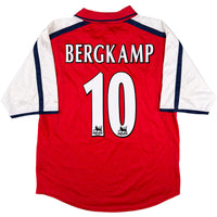 2000-02 Arsenal Home Shirt Bergkamp