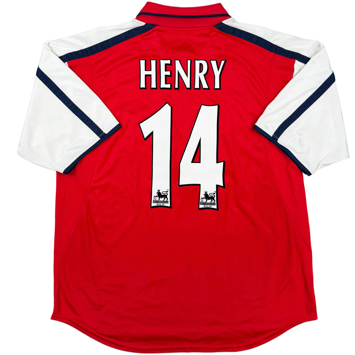 Maillot domicile Arsenal 2000-02 Henry