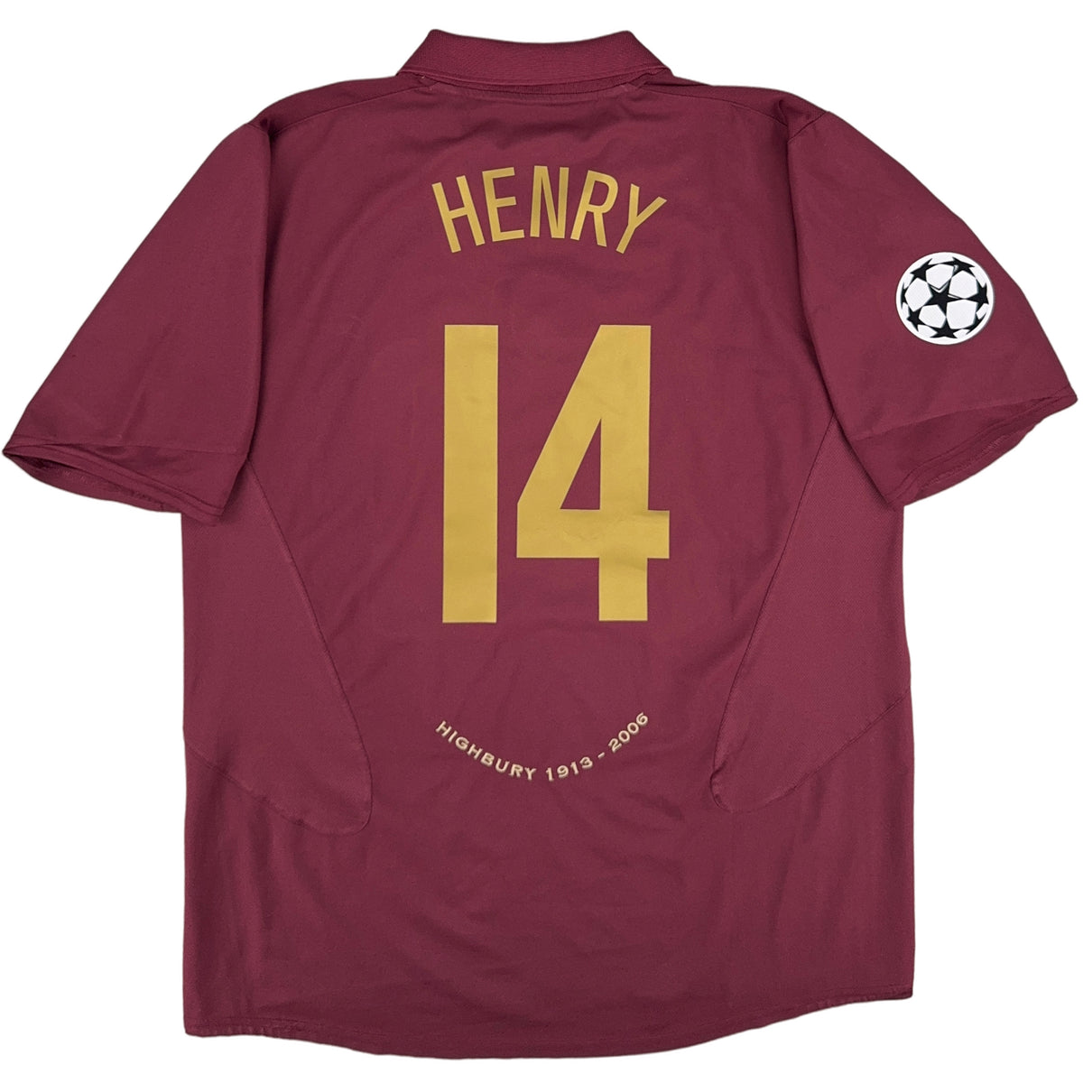 2005-06 Arsenal Thuis Shirt Henry
