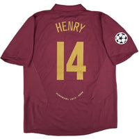 2005-06 Arsenal Thuis Shirt Henry