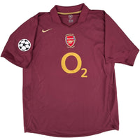 2005-06 Arsenal Thuis Shirt Henry