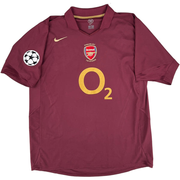 2005-06 Arsenal Home Shirt Henry