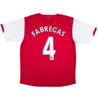 2006-08 Arsenal World Cup Home Shirt Fàbregas