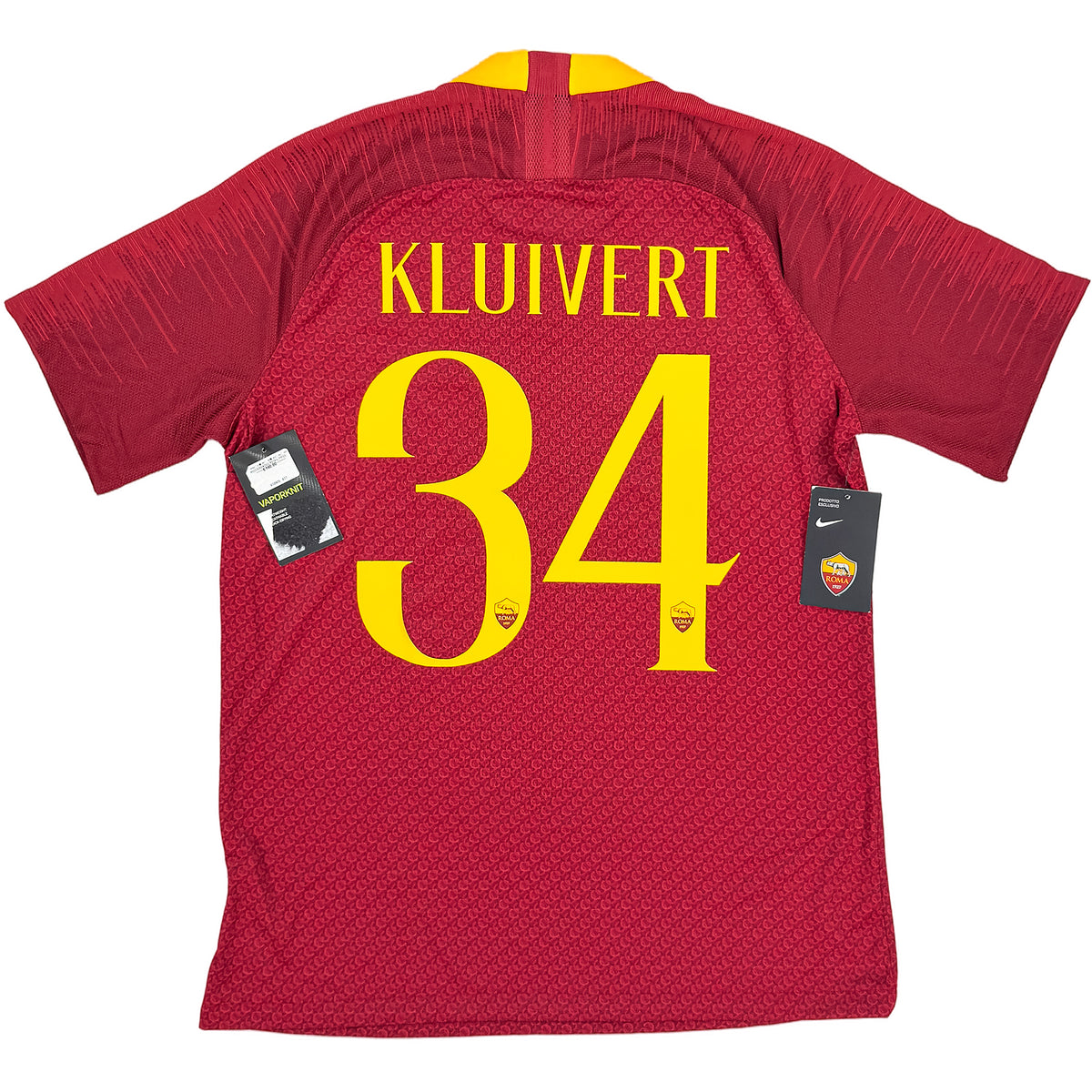 2018-19 AS Roma Pro Camiseta local Kluivert