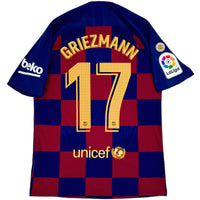 2019-20 Barcelona Pro Thuis Shirt Griezmann - 8/10 - (M) - Oldschool Voetbalshirts
