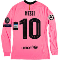 2020-21 Barcelona Player Issue Derde Shirt Messi - Nieuw - (M) - Oldschool Voetbalshirts