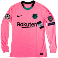 2020-21 Barcelona Player Issue Derde Shirt Messi - Nieuw - (M) - Oldschool Voetbalshirts
