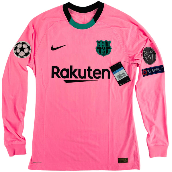 2020-21 Barcelona Player Issue Derde Shirt Messi - Nieuw - (M) - Oldschool Voetbalshirts