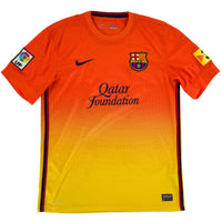 2012-13 Barcelona Uit Shirt Messi #10 - 9/10 - (M) - Oldschool Voetbalshirts