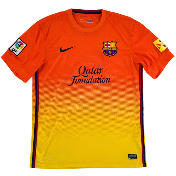 2012-13 Barcelona Uit Shirt Messi #10 - 9/10 - (M) - Oldschool Voetbalshirts