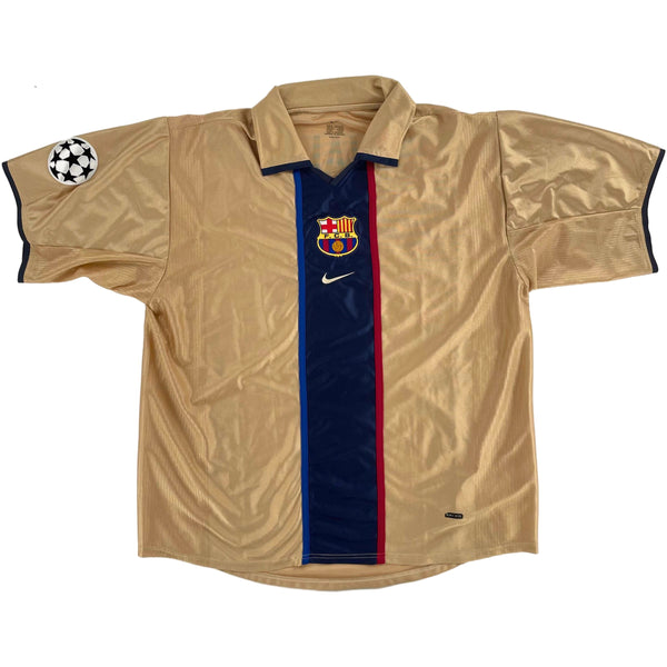 2001-03 Barcelona Uit Shirt Rivaldo - 9/10 - (XL)