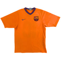 2006-08 Barcelona Uit Shirt Ronaldinho #10 - 9/10 - (S) - Oldschool Voetbalshirts