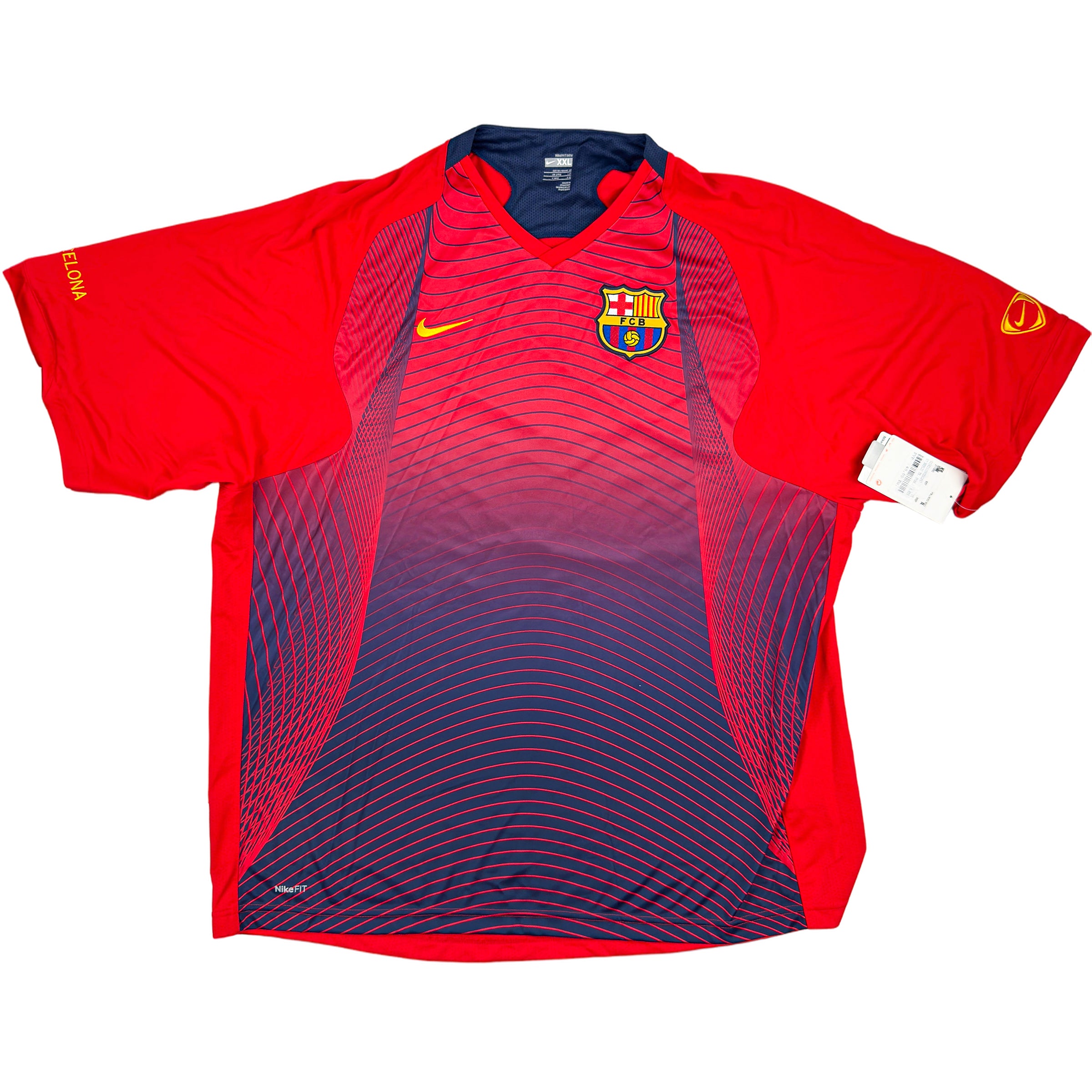 FCバルセロナ サイズ XXL トレーニングシャツ 2006-07 - Nike