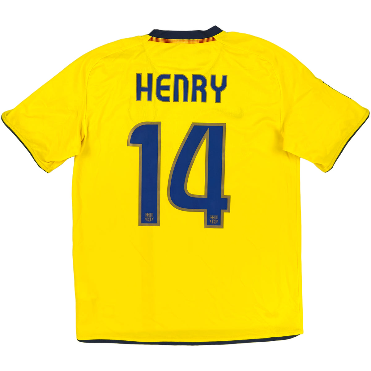 Camiseta visitante del Barcelona 2008-10 de Henry