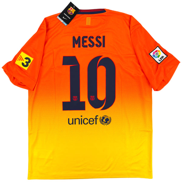 2012-13 Barcelona Uit Shirt Messi - Oldschool Voetbalshirts