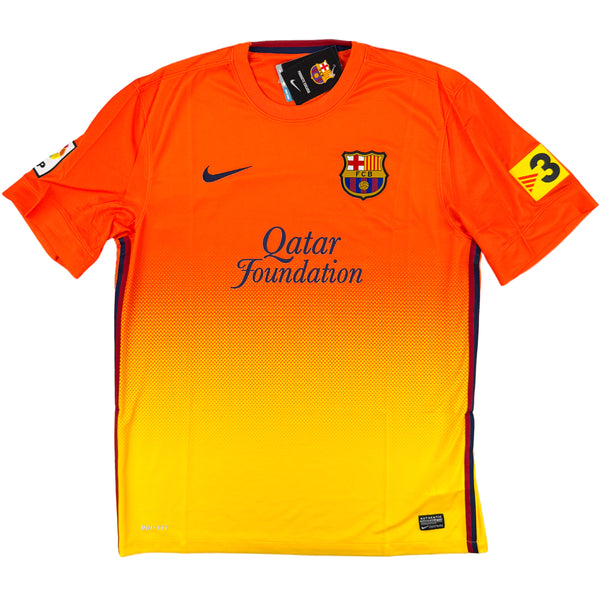 2012-13 Barcelona Uit Shirt Messi - Oldschool Voetbalshirts