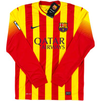 2013-14 Barcelona Uit Shirt Neymar - Oldschool Voetbalshirts