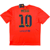 2014-15 FC Barcelone Maillot extérieur Messi