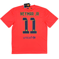 2014-15 Barcelona Camiseta visitante Neymar