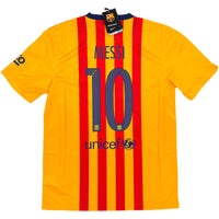 2015-16 FC Barcelona Away Shirt Messi
