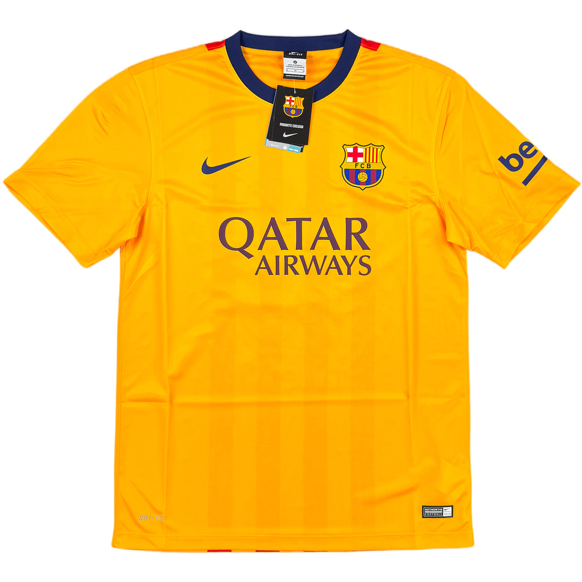 2015-16 FC Barcelona Away Shirt Messi