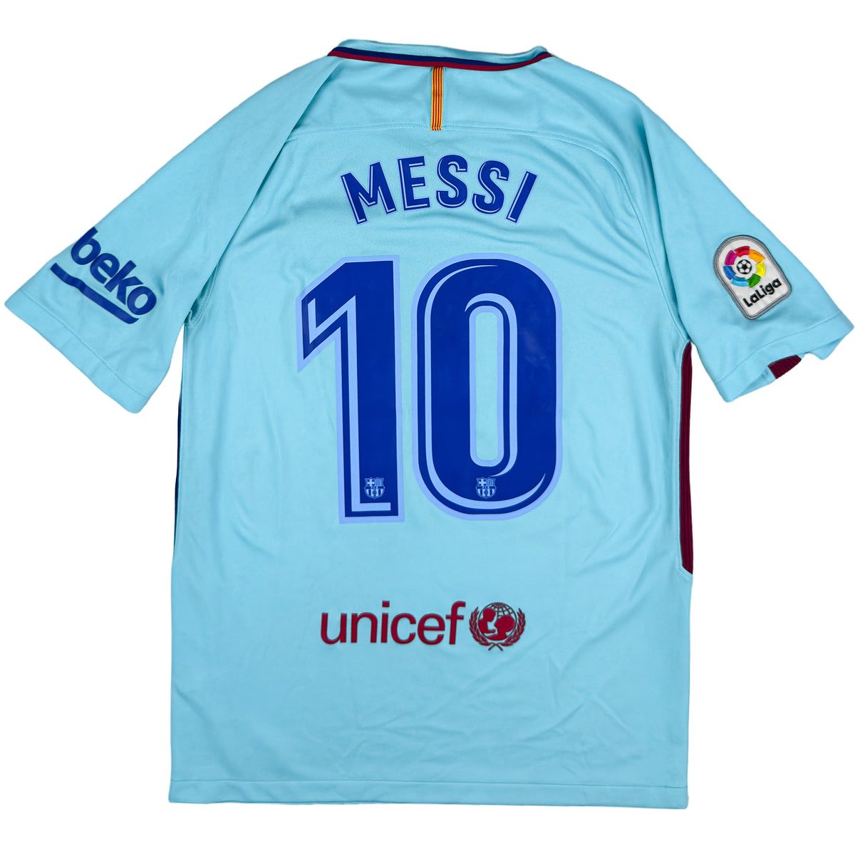 2017-18 FC Barcelona Koszulka wyjazdowa Messi