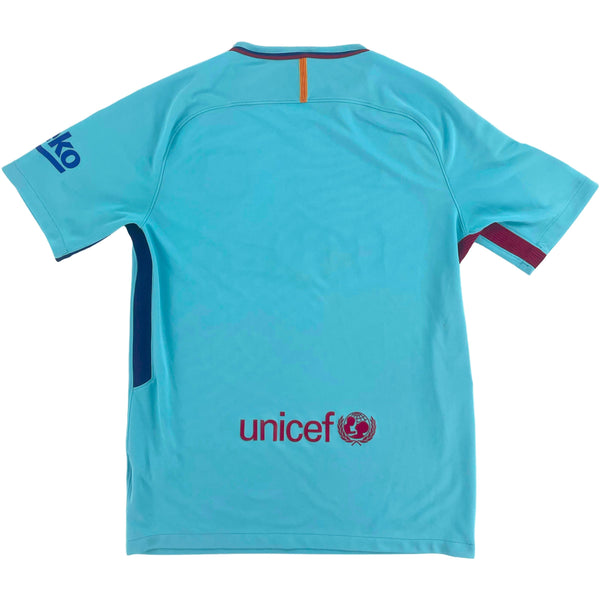 2017-18 Barcelona Uit Shirt - 8/10 - (M) - Oldschool Voetbalshirts