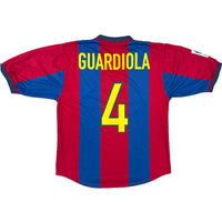 1998-99 FC Barcelona Home Shirt Guardiola
