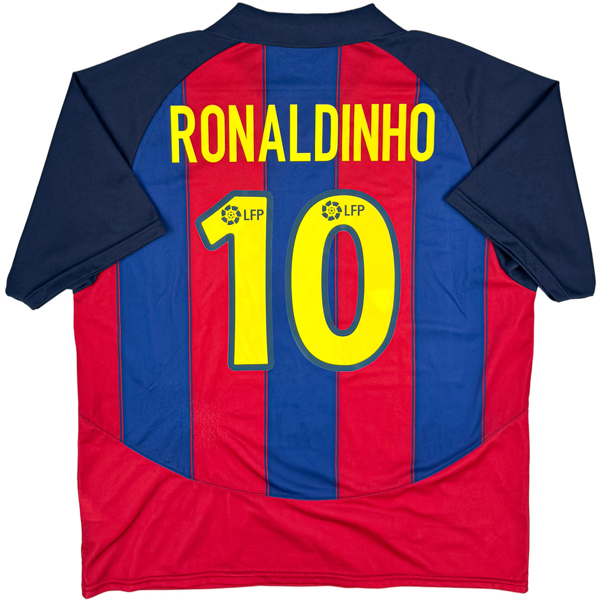 2003-04 FC Barcelona Heimtrikot Ronaldinho