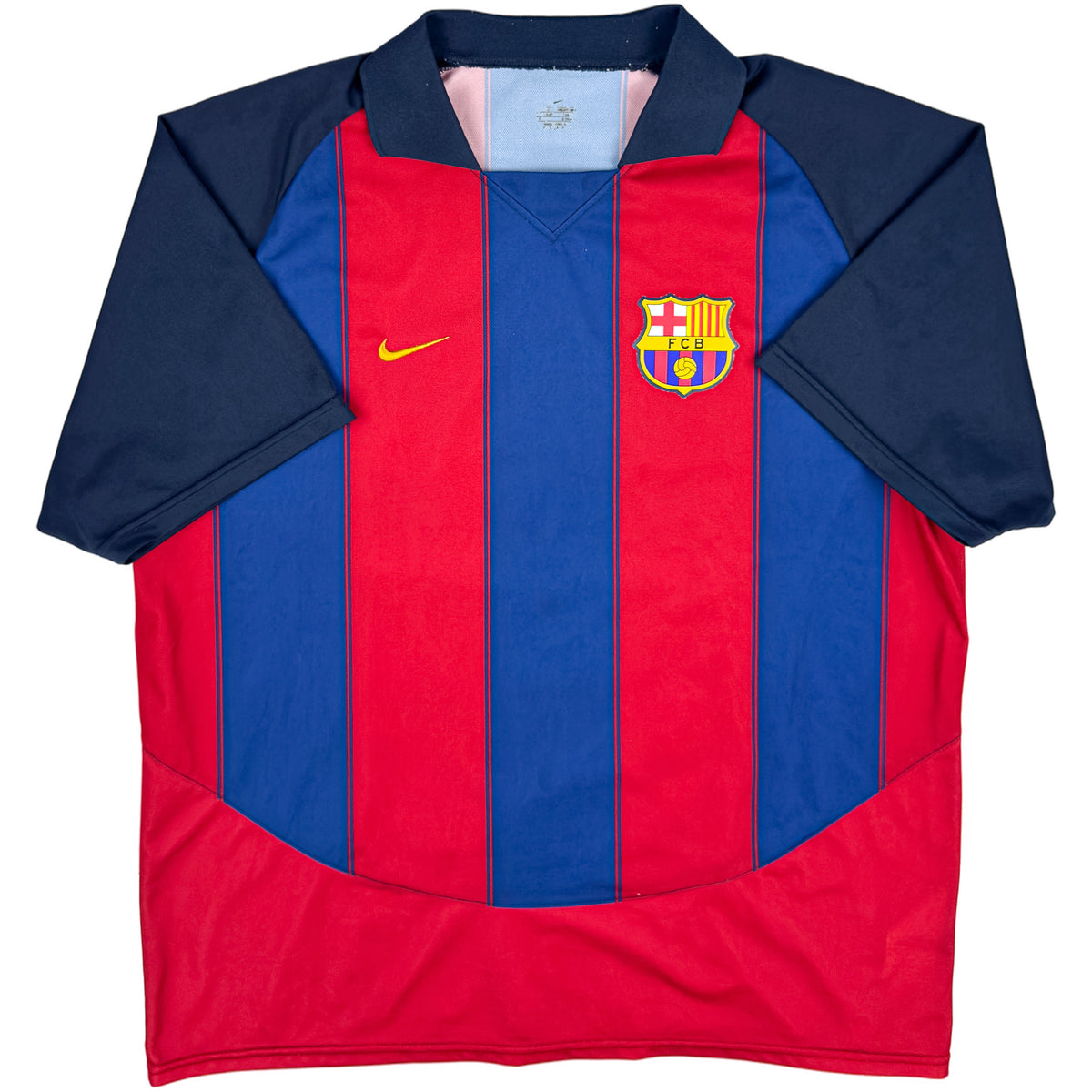 2003-04 FC Barcelona Heimtrikot Ronaldinho