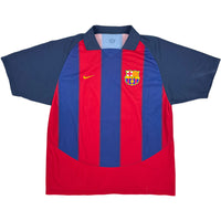 2003-04 FC Barcelona Heimtrikot Ronaldinho