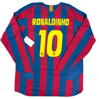 2005-06 FC Barcelona Heimtrikot Ronaldinho Neuauflage