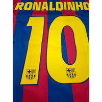 2005-06 FC Barcelona Heimtrikot Ronaldinho Neuauflage