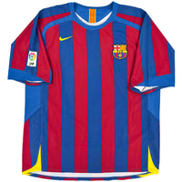 2005-06 FC Barcelona Home Shirt Ronaldinho