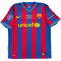 2009-10 Barcelona Thuis Shirt Ibrahimovic - Oldschool Voetbalshirts