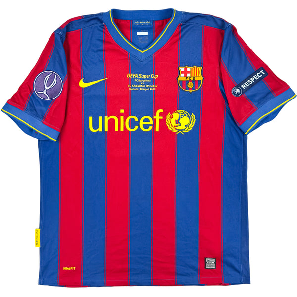 Maillot domicile du FC Barcelone 2009-10 Ibrahimovic