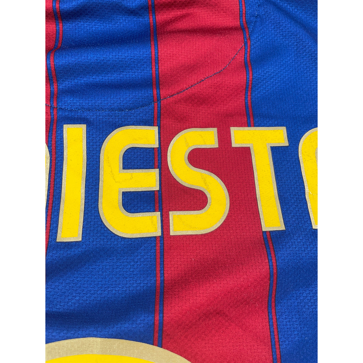 2009-10 FC Barcelona Heimtrikot Iniesta