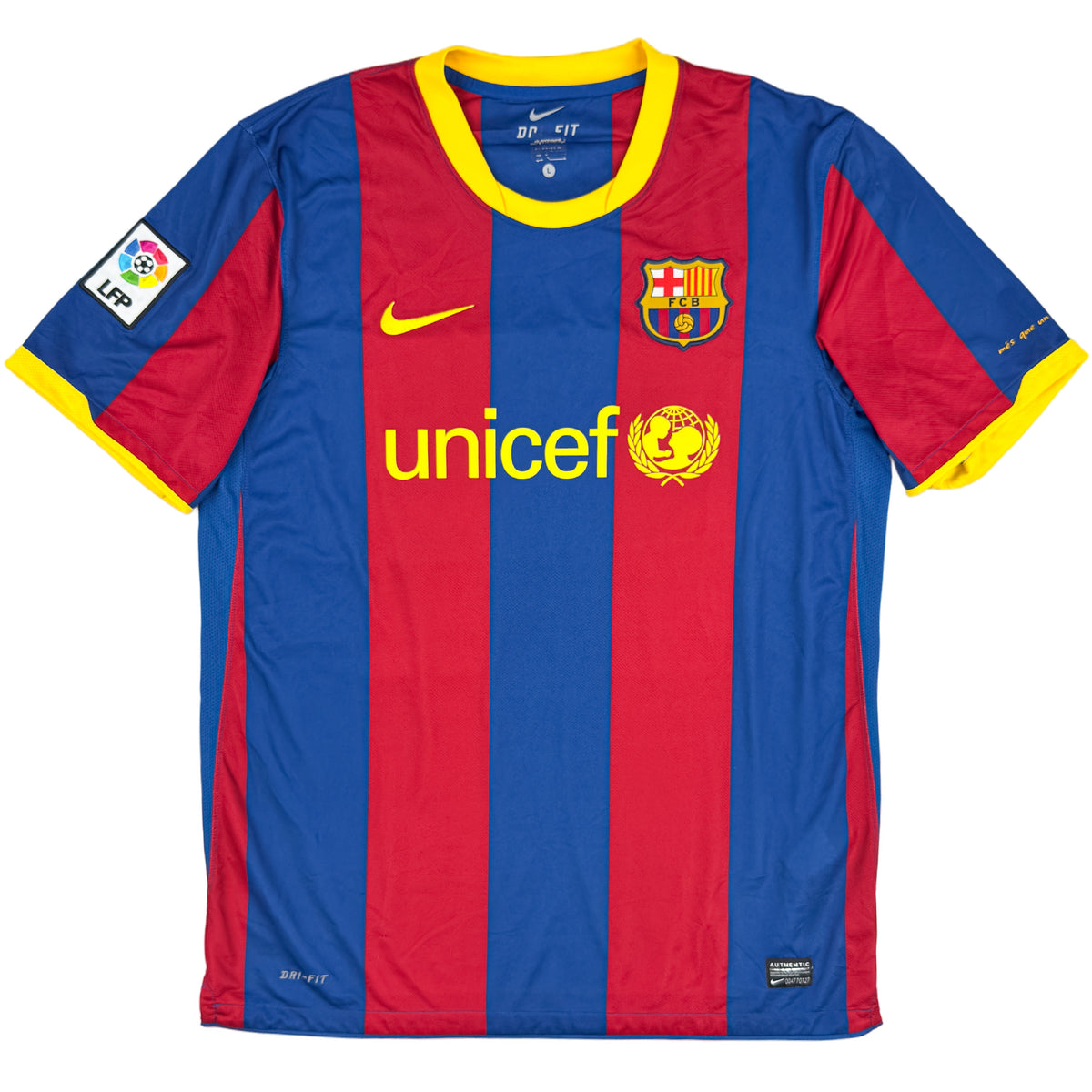 2010-11 FC Barcelona Home Shirt Messi