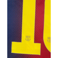 2012-13 Barcelona Thuis Shirt Messi - Oldschool Voetbalshirts