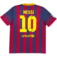 2013-14 FC Barcelona Heimtrikot Messi