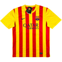 2013-14 FC Barcelona Away Shirt Messi